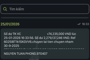Nữ kế toán chuyển hơn 74 triệu vào tài khoản của người đàn ông tên Phong, Công an lập tức vào cuộc