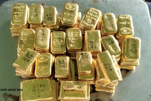 Thu giữ 1,5kg vàng trị giá gần 6 tỷ đồng của một thanh niên 29 tuổi tại nhà ga số 2 sân bay quốc tế