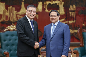 Gặp Thủ tướng, Chủ tịch tập đoàn dệt may 40.000 nhân sự của Trung Quốc tỏ ý muốn 'phát triển dự án nhôm' phục vụ ngành xe điện