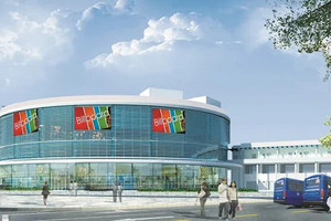 Bến xe khách thứ 7 hiện đại nhất Hà Nội lộ rõ hình hài, chính thức hoàn thiện sau ít tháng nữa