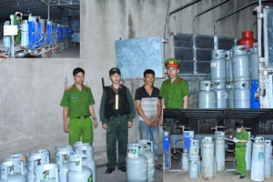 Phá đường dây gas giả quy mô cực lớn: Phong tỏa 10 địa điểm, tạm giữ 14 ô tô tải cùng 4.000 bình ga các loại, xác định 16 đối tượng liên quan
