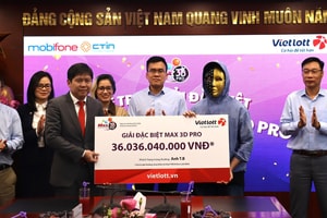 Anh B. trúng 121 giải Vietlott trị giá hơn 36 tỷ đồng nhờ thói quen mua 15 lần một dãy số