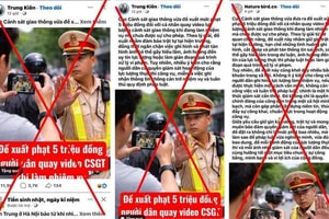 Cục CSGT cảnh báo tin giả