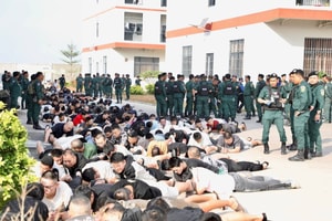 Khám xét 22 tòa nhà, phát hiện hơn 2.000 'chuyên viên chứng khoán', 'cán bộ thuế online'