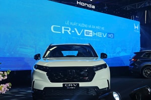 Honda Việt Nam chính thức trình làng CR-V e:HEV thế hệ mới, phiên bản hybrid e:HEV L lần đầu xuất hiện