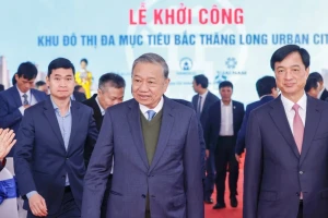 Tổng Bí thư Tô Lâm dự khởi công 'dự án chiến lược trong lộ trình tái cấu trúc không gian phát triển Thủ đô'