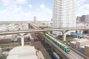 Tháo dỡ nhà chờ và cầu vượt xe buýt BRT, nhường chỗ xây cầu vượt đầm thép gần 900 tỷ