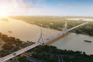Thông tin mới nhất về siêu cầu gần 20.000 tỷ bắc qua dòng sông biểu tượng, do liên danh Vingroup thực hiện