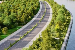 Tỉnh giàu có của Việt Nam chính thức khởi công tuyến đường gần nghìn tỷ, 'đánh thức' không gian ven dòng sông biểu tượng