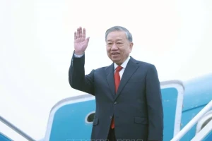 Tổng Bí thư Tô Lâm lên đường thăm cấp Nhà nước tới Lào