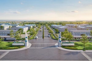 Hòa Phát khởi công khu công nghiệp gần 4.000 tỷ tại Bắc Ninh, chỉ cách sân bay Gia Bình 20km