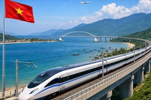 Bộ Xây dựng nói gì về đề xuất điều chỉnh hướng tuyến siêu dự án đường sắt 67 tỷ USD đoạn qua TP tương lai của Việt Nam?