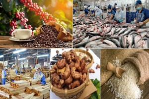 Xuất khẩu nông, lâm, thủy sản bật tăng gần 30% ngay tháng đầu năm 2026