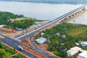 3 tháng nữa, chính thức thông xe cầu vượt sông 4.000 tỷ xóa bỏ toàn bộ các bến phà lâu đời, nối thông 2 tỉnh thành miền Tây