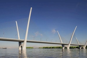 Hà Nội thu hồi đất của hàng chục hộ dân, nhường chỗ xây dựng cây cầu thứ 6 bắc qua dòng sông biểu tượng