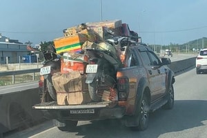 Cách chở đồ dịp Tết đúng luật, tránh bị xử phạt mà người dân cần phải biết