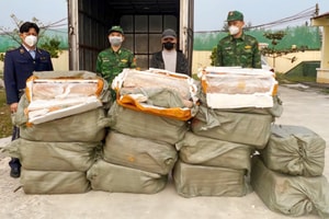 Khám xét một xe tải, phát hiện hàng chục thùng xốp, lái xe Nguyễn Đăng Sơn SN 1993 bị phạt nặng