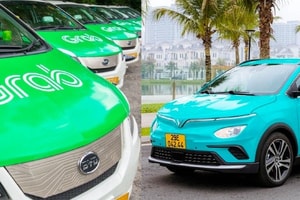 Liên tục bị Xanh SM chiếm hết thị phần, Grab chính thức triển khai xe điện 6 chỗ nhằm thu hút người dùng