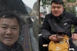 Chàng trai 9x đi bộ gần 1.400km về quê ăn Tết, giảm hơn 13kg trong vòng 1 tháng
