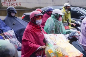Không khí lạnh tăng cường, miền Bắc có mưa
