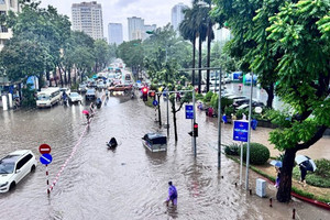 Thủ đô làm công trình chống ngập khẩn cấp, sẵn sàng ứng phó với mùa mưa bão 2026