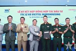 Viettel Post (VTP) cùng TTC IZ triển khai trung tâm logistics tại siêu đô thị 14 triệu dân