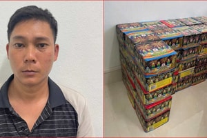 Kiểm tra một xe khách, phát hiện 68 hộp giấy nặng 111kg, bắt Nguyễn Viết Vinh SN 1993