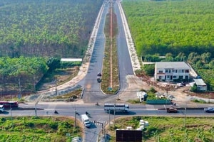 Tỉnh rộng nhất miền Nam sắp hoàn thiện tuyến vành đai hơn 1.300 tỷ đồng đi xuyên rừng cao su