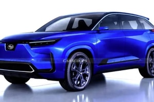 SUV điện 7 chỗ Subaru bị 'khui gốc': Chung máu Toyota, nhắm thẳng Kia EV9