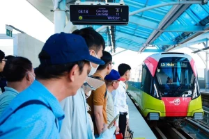 Hà Nội miễn phí cho khách đi tàu điện dịp Tết Nguyên đán