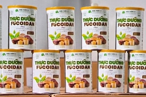 Khởi tố 9 đối tượng sản xuất thực phẩm hỗ trợ ngăn ngừa ung thư giả