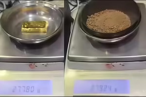 Khám xét tại sân bay, thu giữ số vàng 24K trị giá 2,75 tỷ đồng giấu trong quần lót và ví của người đàn ông