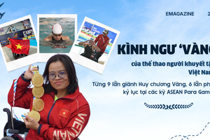 Kình ngư ‘vàng’ của thể thao người khuyết tật Việt Nam: Từng 9 lần giành Huy chương Vàng, 6 lần phá kỷ lục tại các kỳ ASEAN Para Games