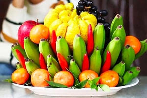 Vì sao mâm cỗ Tết phải chưng ngũ quả?