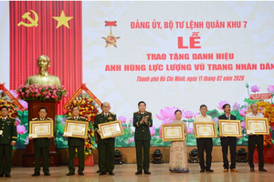 7 vị tướng quân đội chính thức được trao tặng danh hiệu Anh hùng Lực lượng vũ trang nhân dân