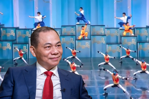 Trung Quốc gây choáng với robot tập võ, xoay côn, người máy 'Make in Vietnam' của ông Phạm Nhật Vượng cũng biết đấm bốc, nhảy múa