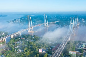 Cầu dây văng do người Việt hoàn toàn xây dựng: Tổng vốn 5.000 tỷ, mở ra thời kỳ mới kết nối miền Tây