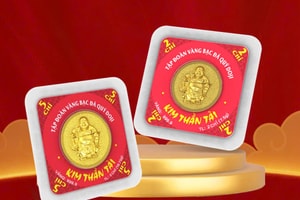 Sốt vàng tí hon dịp Thần Tài 2026: 2 triệu đồng cũng 'rước lộc' được!