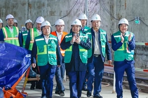 Kiểm tra tuyến metro ngầm đầu tiên của Hà Nội gần 35.000 tỷ, Thủ tướng chỉ đạo nóng