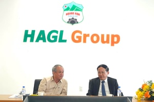 Chủ tịch Gia Lai thăm HAGL của bầu Đức ngay đầu năm mới, kỳ vọng đột phá từ sân cỏ đến thương trường