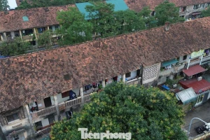 Cận cảnh khu tập thể 3 ở Hà Nội trước khi phá dỡ để xây chung cư cao 34 tầng