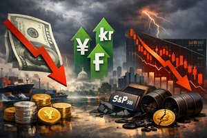 Thuế quan 15% của ông Trump gây rung chuyển thị trường: USD lao dốc, Bitcoin mất mốc 65.000 USD