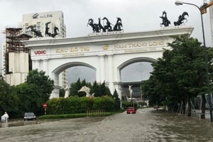 Thi công 3 ca, 4 kíp xuyên Tết, dự án hơn 900 tỷ chống ngập tại khu đô thị giàu có bậc nhất Hà Nội tăng tốc về đích