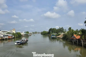 Khởi công bờ kè thuộc dự án chống ngập hơn 4.000 tỷ ở Vĩnh Long