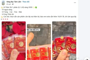 Vàng mini 0,1 chỉ 'cạn sạch' trước ngày vía Thần Tài, dân tình săn lùng từ cửa hàng đến chợ mạng