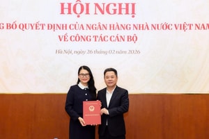Ngân hàng Nhà nước bổ nhiệm bà Vũ Minh Châu làm Vụ trưởng Vụ Hợp tác quốc tế