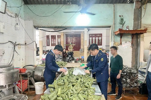 Khởi tố chủ cơ sở sản xuất giò chả Đoàn Huyền, tạm giữ hơn 1,2 tấn thực phẩm