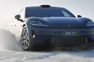'Porsche Taycan' Trung Quốc mới thử nghiệm đã gây náo loạn: Ngoại hình đạo nhái, sang-xịn-mịn trong phân khúc, giá yêu thương