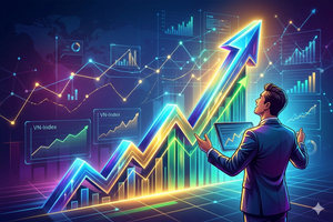 Một cổ phiếu tài chính ‘sinh lãi’ gấp 5 lần VN-Index