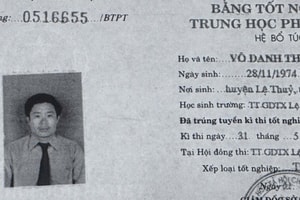 Chủ tịch Ủy ban MTTQ cấp xã học THPT khi chưa tốt nghiệp THCS?